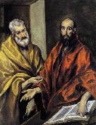 GRECO, El Saints Peter and Paul Spain oil painting reproduction
